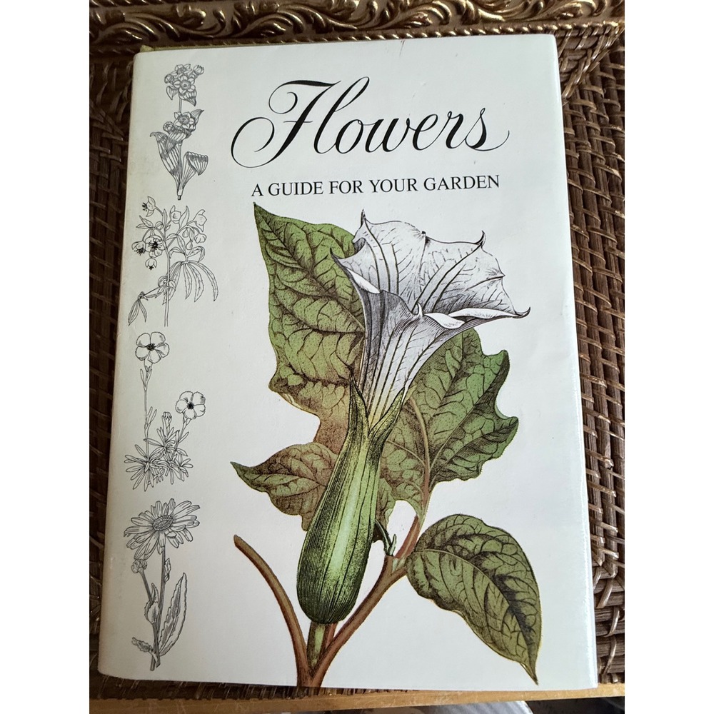 Flowers A Guide For Your Garden Volume 1 Pizzetti Cocker Abrams 1975 Hardcover